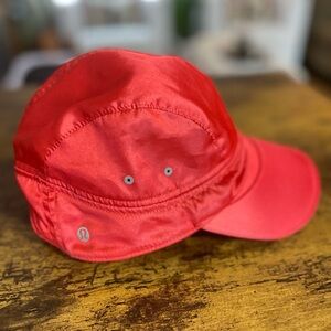 Red Athletic Cap